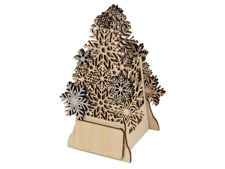 Декоративная фигура «Ель» с электрической свечой 5