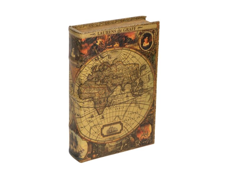 Подарочная коробка "Карта мира" L 1