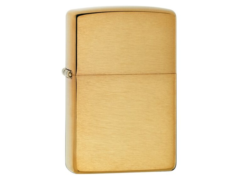 Зажигалка ZIPPO с покрытием Brushed Brass 3