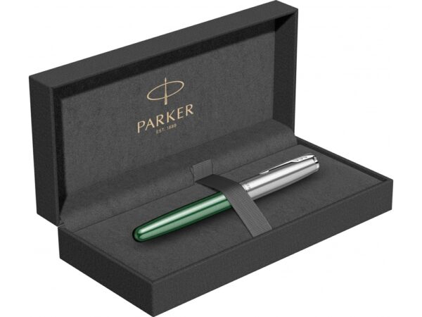 Ручка перьевая Parker «Sonnet Essentials Green SB Steel CT» 12