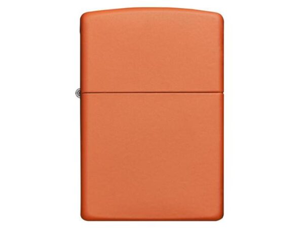 Зажигалка ZIPPO Classic с покрытием Orange Matte 2