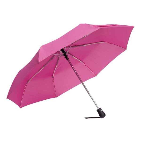 Автоматический ветроустойчивый складной зонт BORA Тёмно-розовый 1