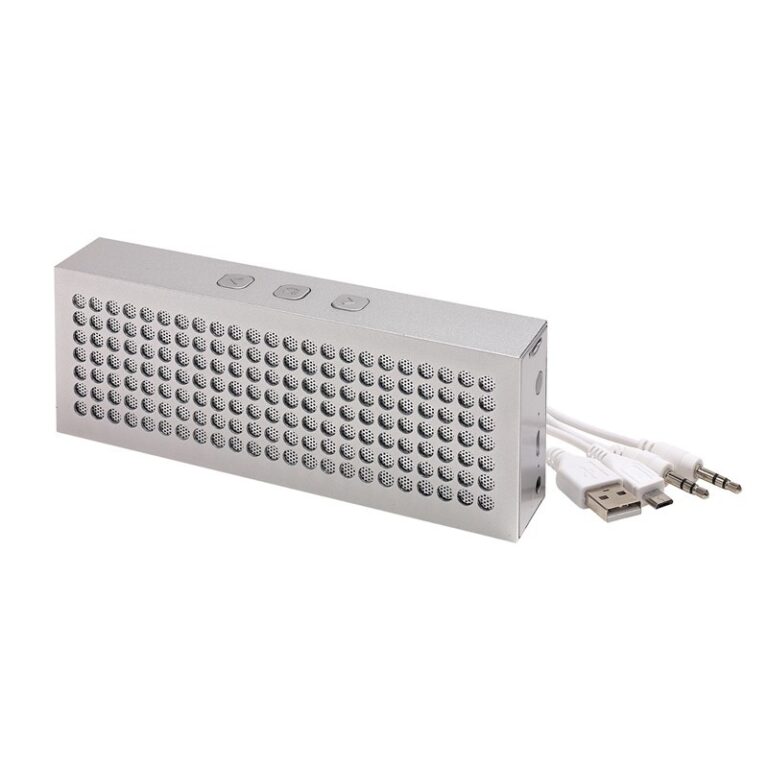 Bluetooth колонка BRICK Серебристый 11