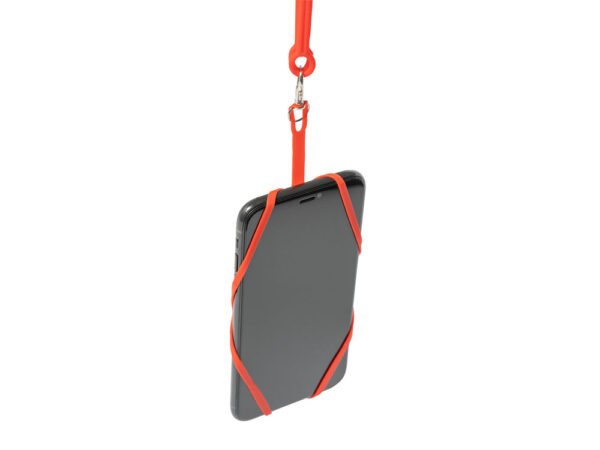 Силиконовый шнурок DALVIK с держателем мобильного телефона и карт 2