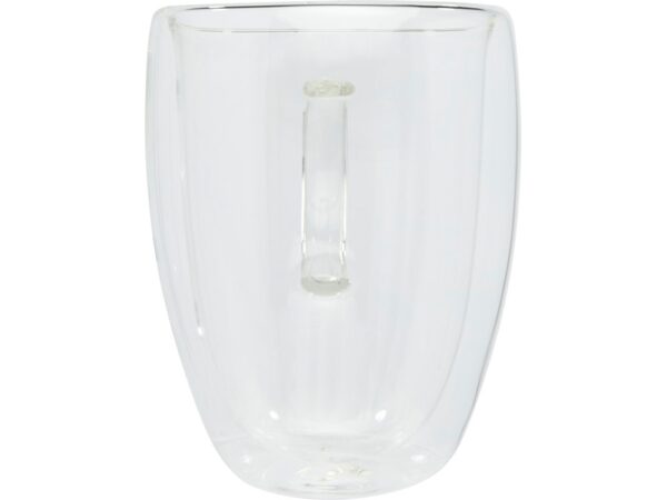 Стеклянный стакан «Manti» с двойными стенками и подставкой, 350 мл, 2 шт 2