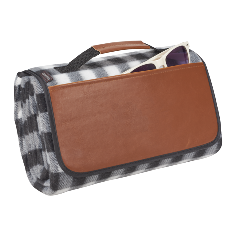 Флисовый плед Field & Co.® Buffalo Plaid Белый 49