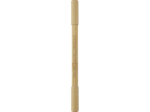 Ручка бамбуковая шариковая и вечный карандаш «Samambu» 3