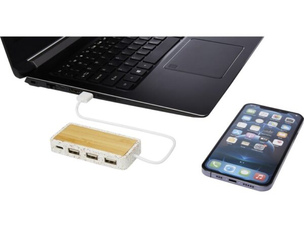 Хаб USB Type-C 2.0 «Terrazzo» 4