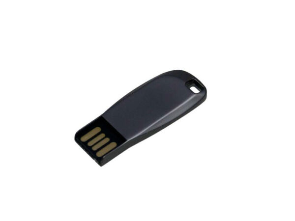 USB 2.0- флешка на 8 Гб компактная с мини чипом и овальным отверстием 2