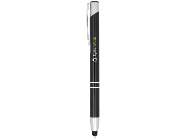 Ручка-стилус металлическая шариковая «Moneta» с анодированным покрытием 3