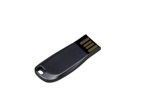 USB 2.0- флешка на 8 Гб компактная с мини чипом и овальным отверстием 3