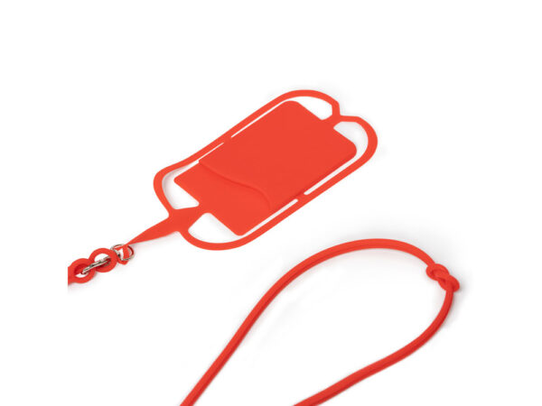 Силиконовый шнурок DALVIK с держателем мобильного телефона и карт 4