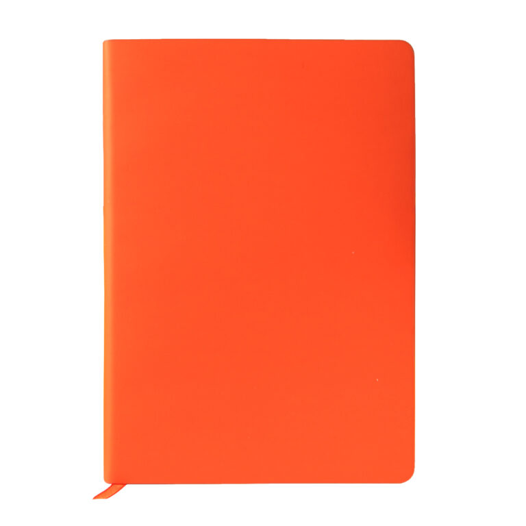 Блокнот NIKA soft touch Оранжевый 7
