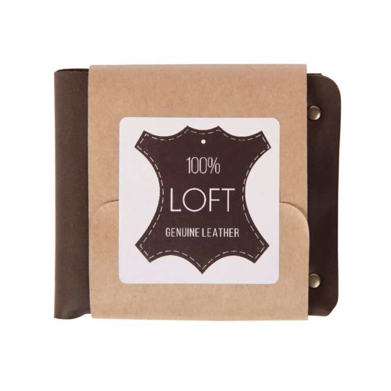 Портмоне кожаное, "LOFT", коричневый, кожа натуральная 100% 9