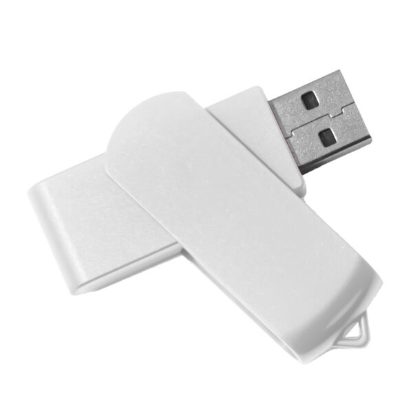 USB flash-карта SWING (16Гб), белый, 6,0х1,8х1,1 см, пластик 1