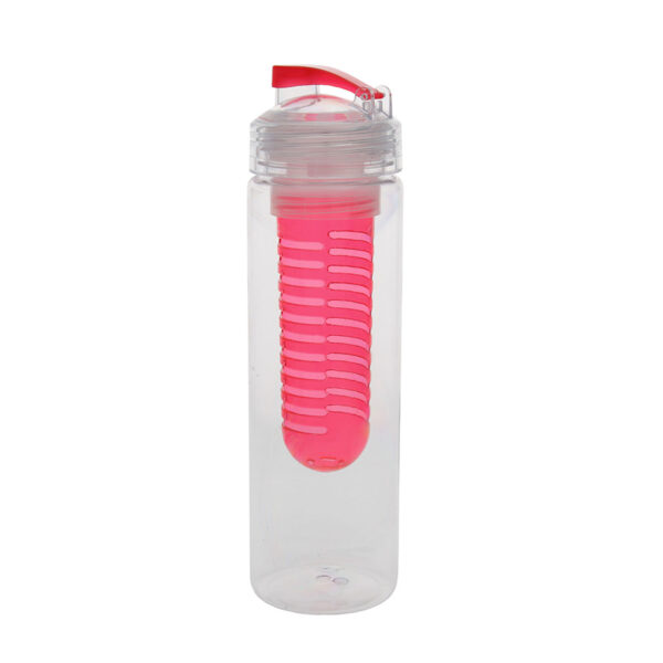Бутылка для воды "Frutti", пластиковая, с контейнером для ягод и фруктов, 700 мл., красный 1