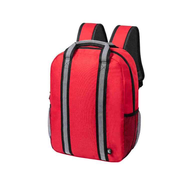 Рюкзак FABAX, красный, 38 x 28 x 12 см, 100% переработанный полиэстер 600D 37