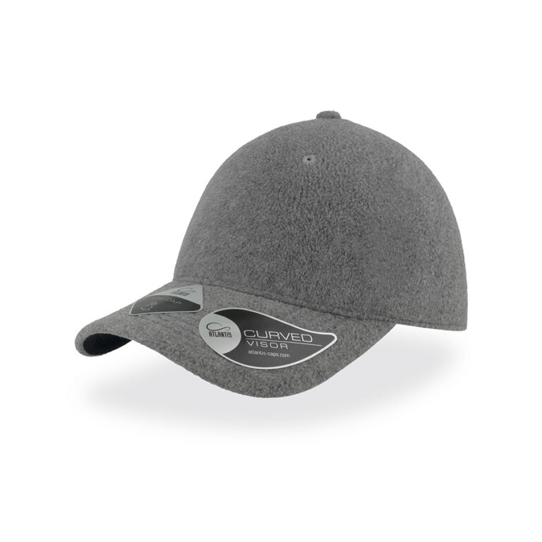 Бейсболка "Uni-Cap Polarfleece", без панелей и швов, серый, 100% полиэстер 270 г/м2 5