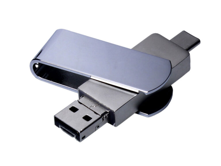 USB 3.0-флешка на 32 Гб 3-в-1 с разъемами Micro USB и USB-C 3