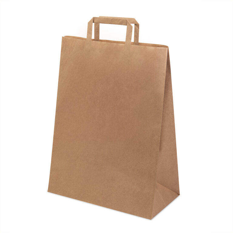 Пакет бумажный QUADRATA XL, крафт, плотность 80 г/м2, 43 x 32 x 17 cм 33