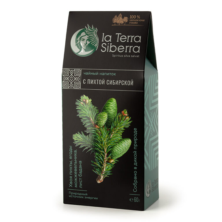 Чайный напиток со специями из серии "La Terra Siberra" с пихтой сибирской 60 гр. 31
