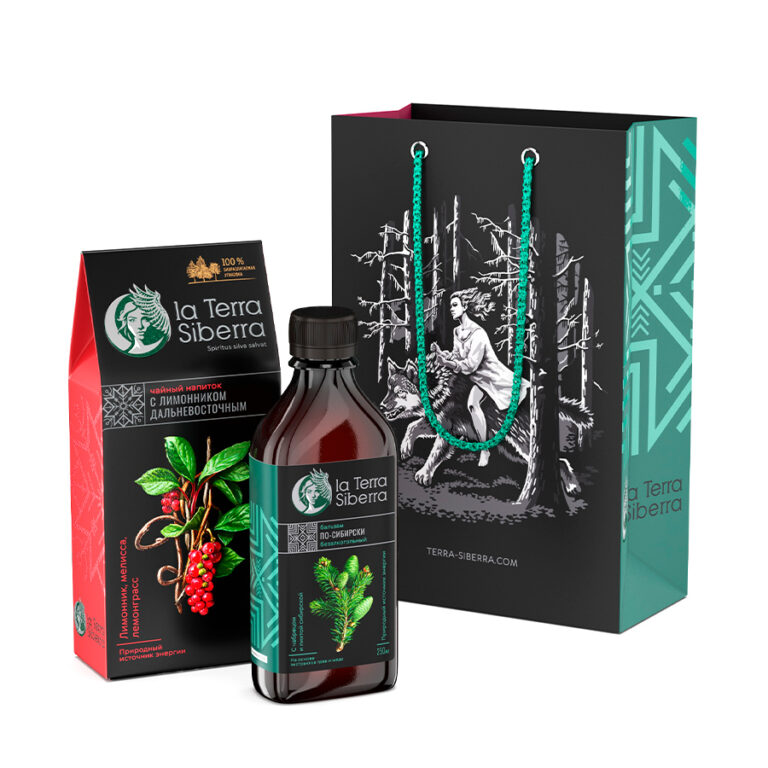 Набор "La Terra Siberra" чайный напиток с лимонником дальневосточным и бальзамом по-сибирски 19