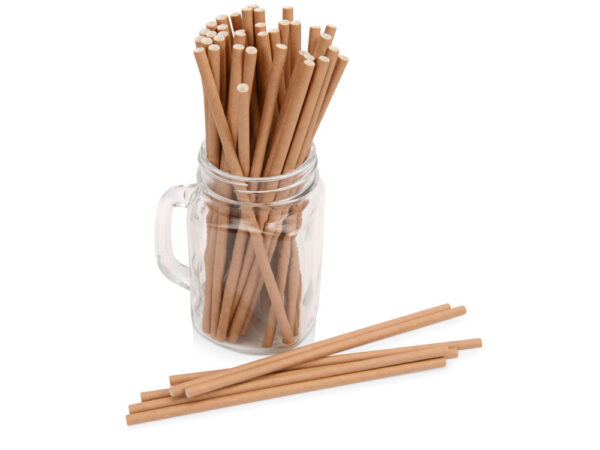 Набор крафтовых трубочек «Kraft straw» 1