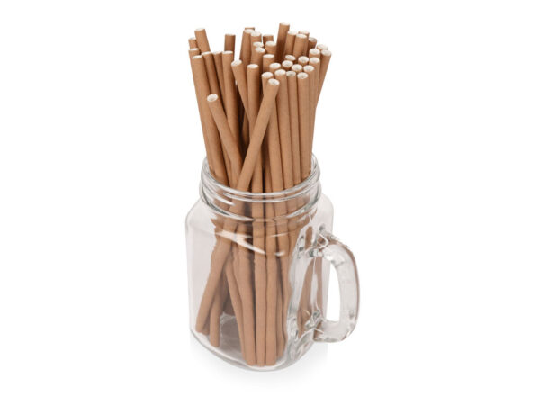 Набор крафтовых трубочек «Kraft straw» 2