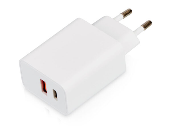 Сетевое зарядное устройство c выходами USB-A и USB-C «Recharger», 10 Вт 1