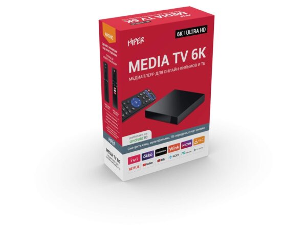 Медиаплеер  «MEDIA TV 6K» 4