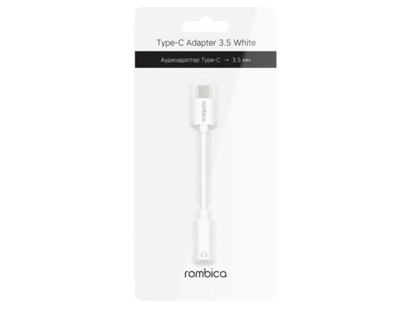 Переходник Type-C Adapter 3.5 White 2