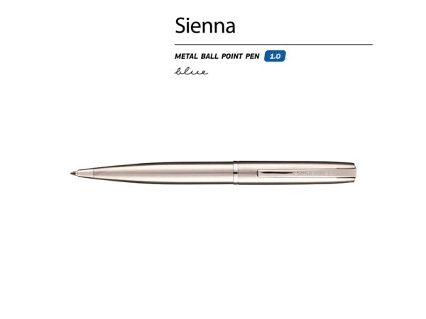 Ручка металлическая шариковая «Sienna» 2