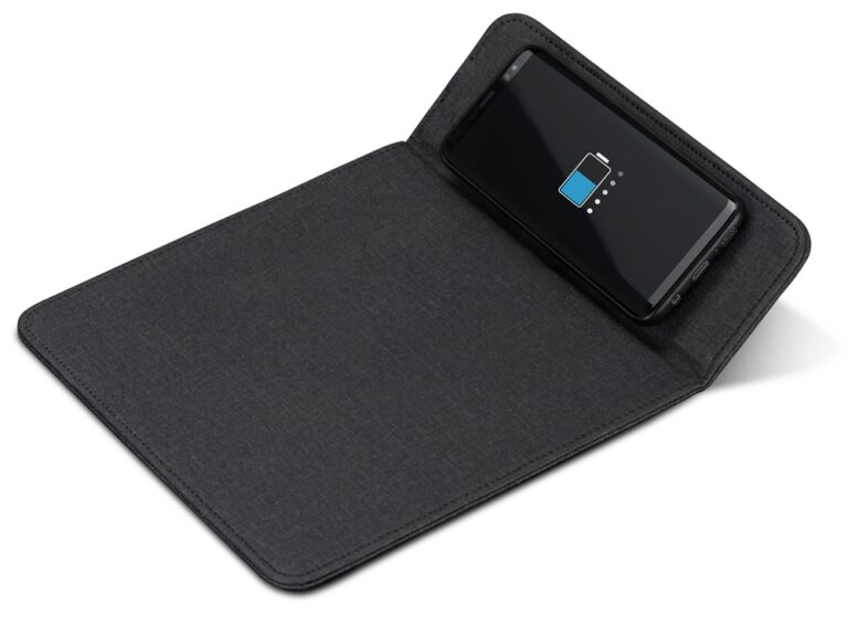 Коврик для мыши с беспроводной зарядкой «Mist» 3