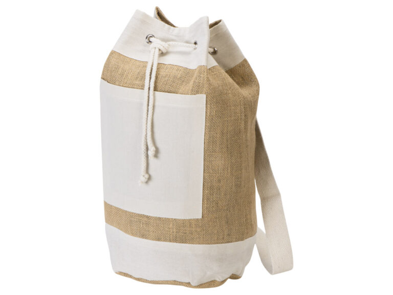 Рюкзак Jute из джута на одной лямке 5