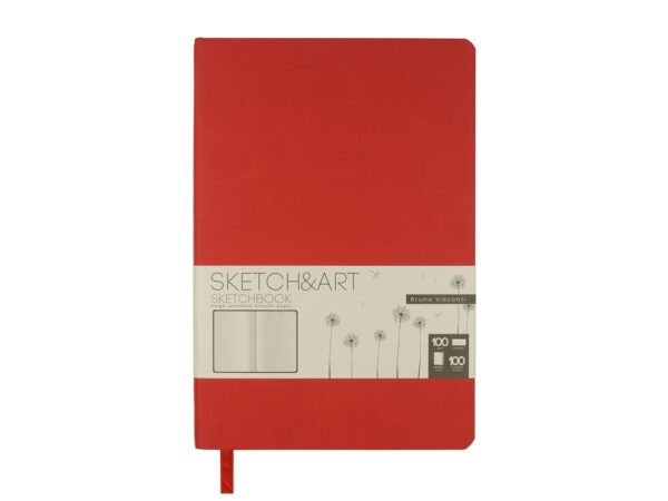 Скетчбук А5 «Sketch & Art» 100 г/м2, soft-touch 2
