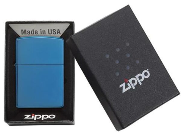 Зажигалка ZIPPO Classic с покрытием Sapphire™ 4