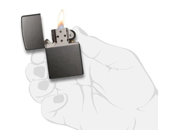 Зажигалка ZIPPO Classic с покрытием Gray Dusk 4