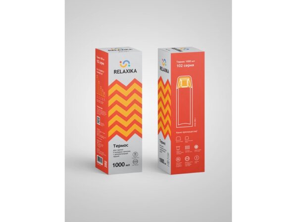 Термос Relaxika «102» 2 чашки 21
