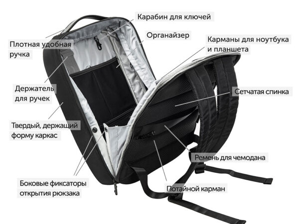 Рюкзак «Toff» для ноутбука 15,6" 19