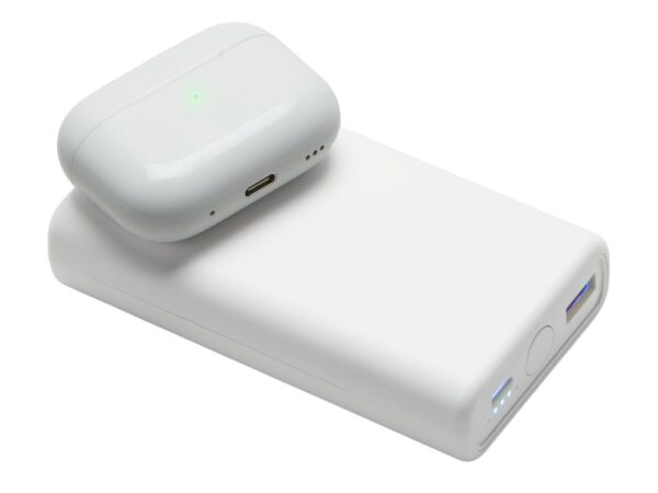 Внешний беспроводной аккумулятор 2-в-1 с функцией зарядки Apple Watch, QC/PD «AtomIQ», 10000 мАч 8