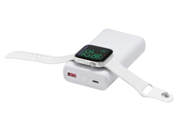 Внешний беспроводной аккумулятор 2-в-1 с функцией зарядки Apple Watch, QC/PD «AtomIQ», 10000 мАч 11