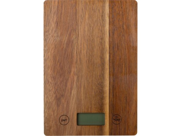 Кухонные весы из акации «Home Chef» 4