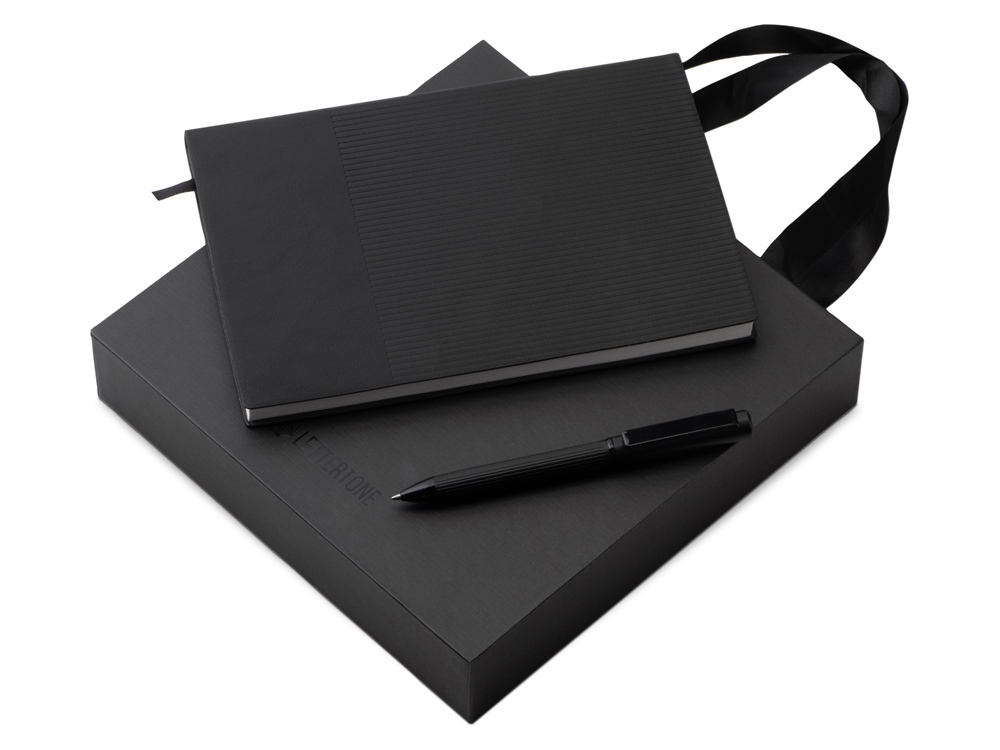 f1ad58e9f8a6d8c2.jpg Подарочный набор блокнот А5 и металлическая шариковая ручка «Nabokov» 1