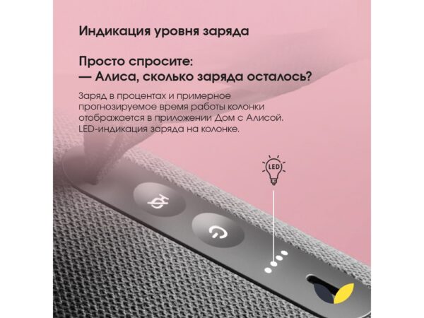 Умная колонка ЯНДЕКС Станция Стрит с Алисой 4