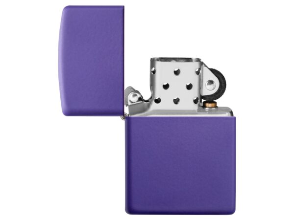 Зажигалка ZIPPO Classic с покрытием Purple Matte 3
