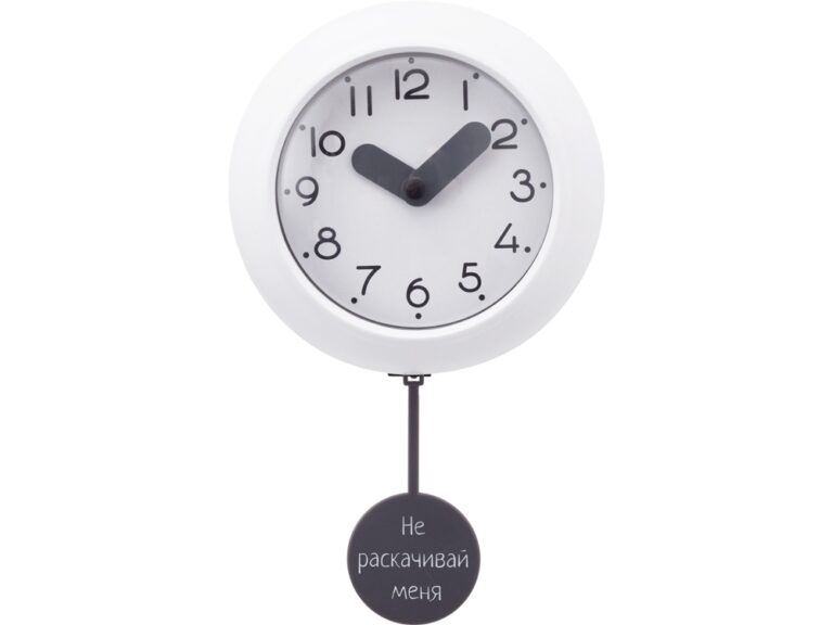 Настенные часы с маятником «Pendulum» с УФ-печатью 1
