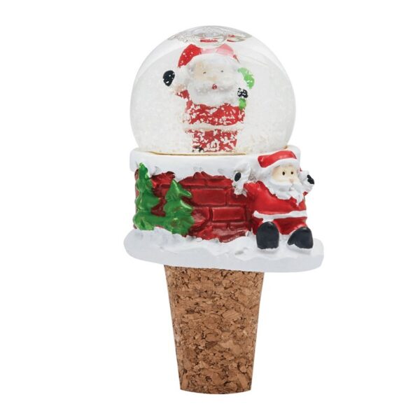 Wine bottle stopper CHRISTMAS FLAVOUR, red 1