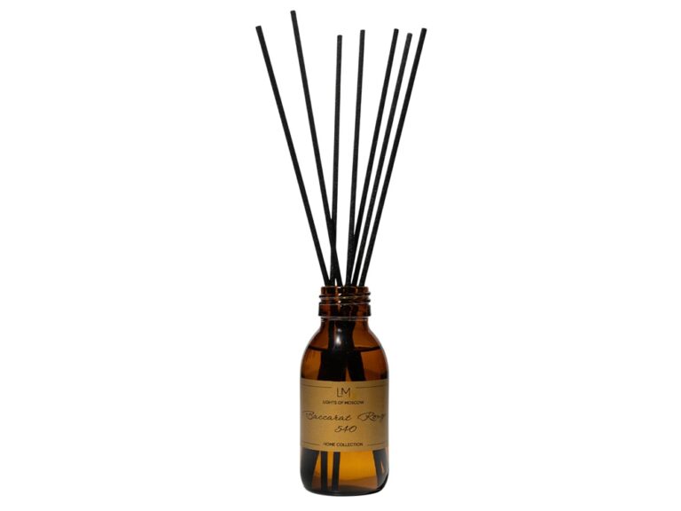 Ароматический диффузор с палочками, Баккарат: жасмин и миндаль, амбра, 100 мл 1