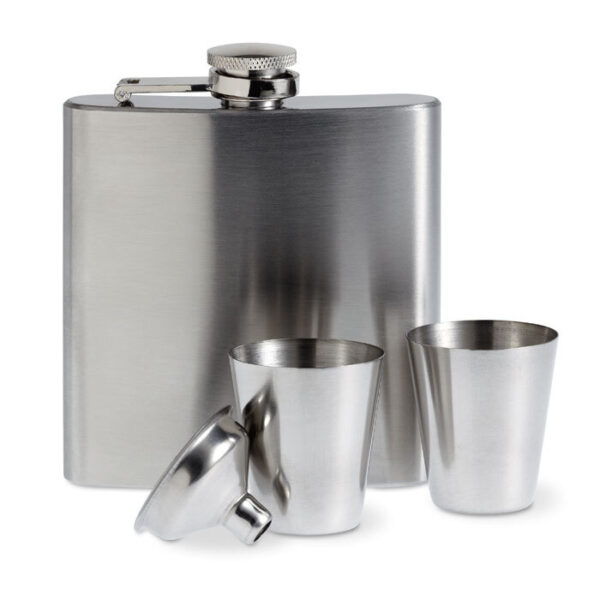 Набор из фляги, рюмок и воронки SLIMMY FLASK SET 1