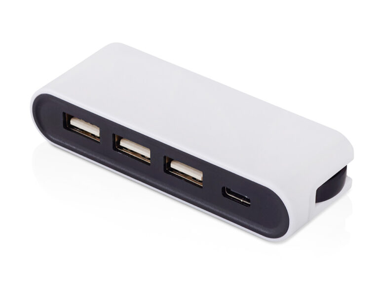 USB-хаб «Hubix» с коннектором 2-в-1 USB-C и USB-A, 2.0 1145